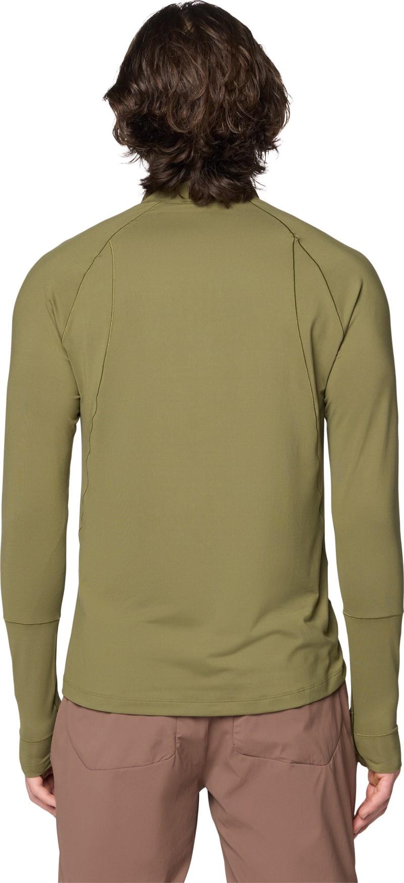 Butter Up Half Zip - Mens - combat green 1