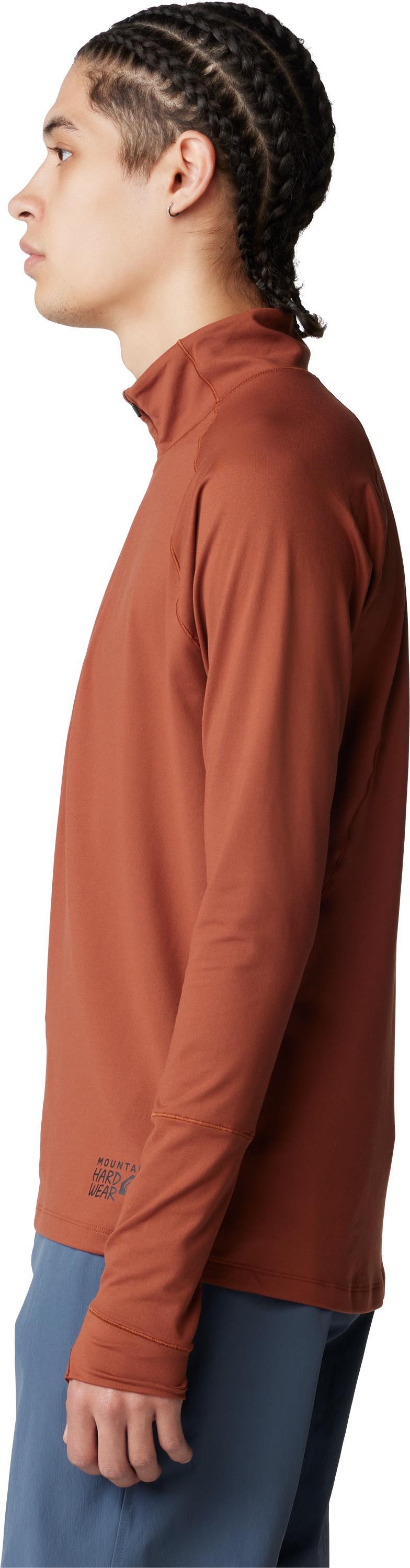 Butter Up Half Zip - Mens - iron oxide 1