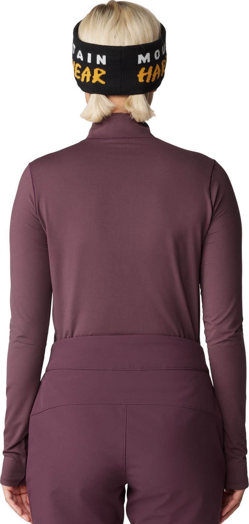 Butter Up Half Zip - Womens - blackberry 1