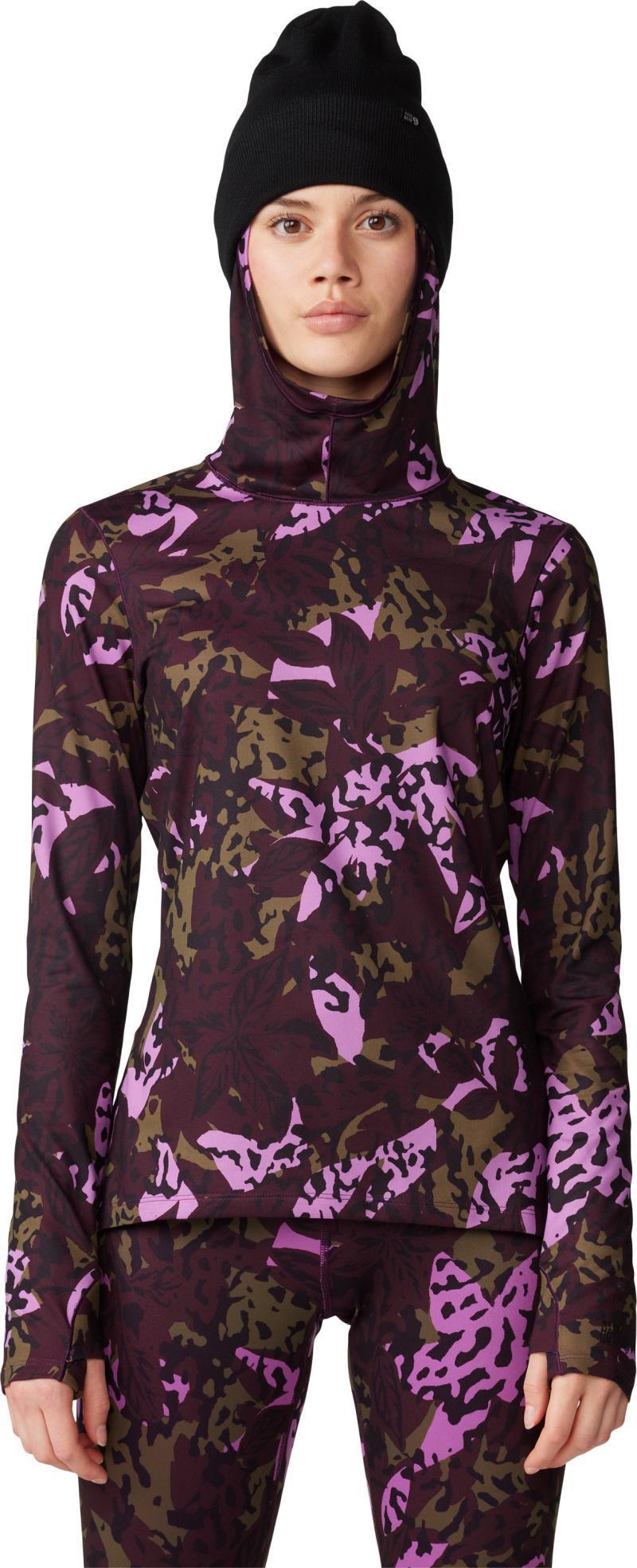 Butter Up Hoody - Womens - Blackberry Forests Floor Print 2