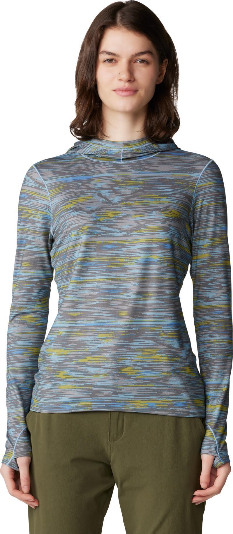 Butter Up Hoody - Womens - Element Stria Print 1