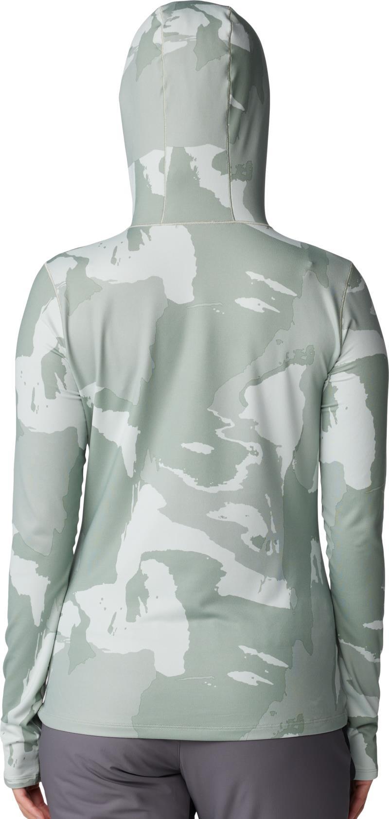 Butter Up Hoody - Womens - White Sage Snowdrifts Print 3