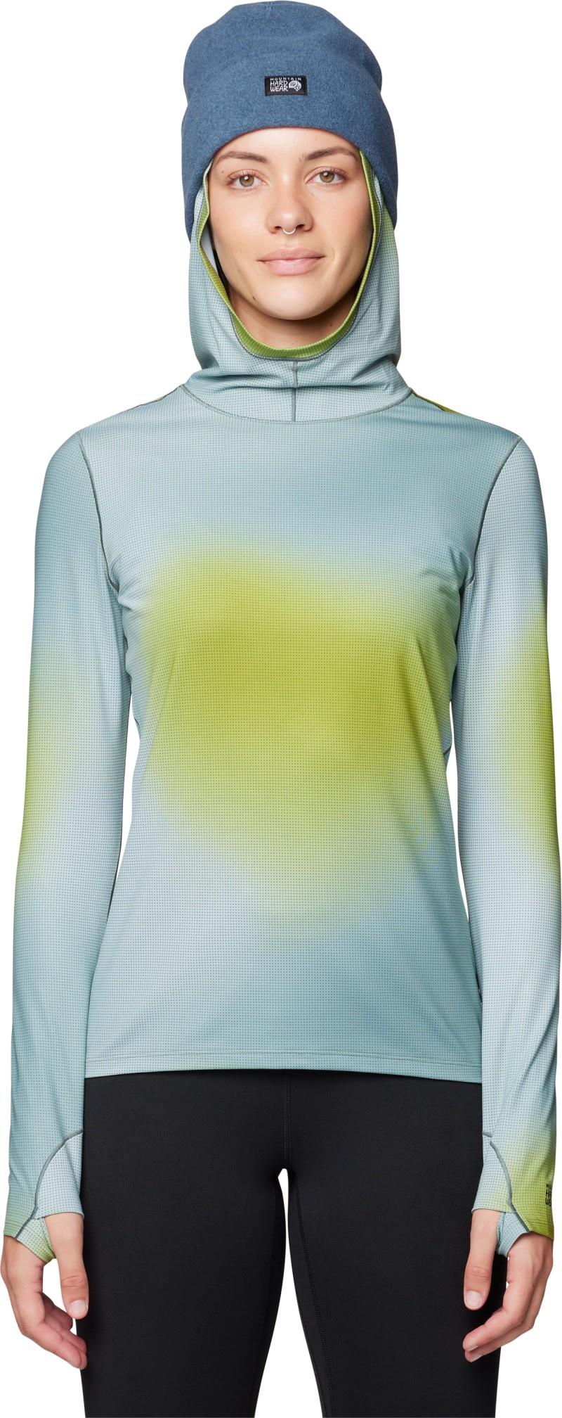 Butter Up Hoody - Womens - blue sage multi ombre print 1