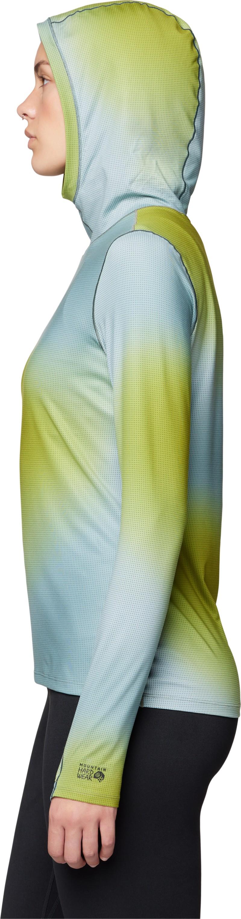 Butter Up Hoody - Womens - blue sage multi ombre print 1