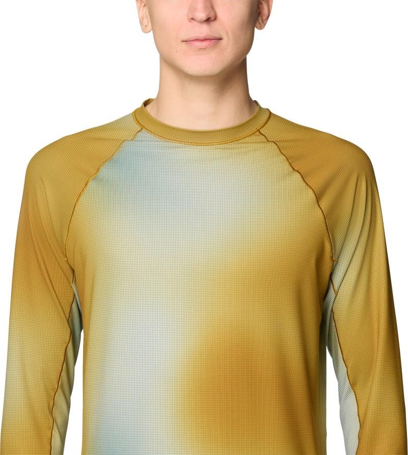 Butter Up LS - Mens - olive gold multi ombre print 1