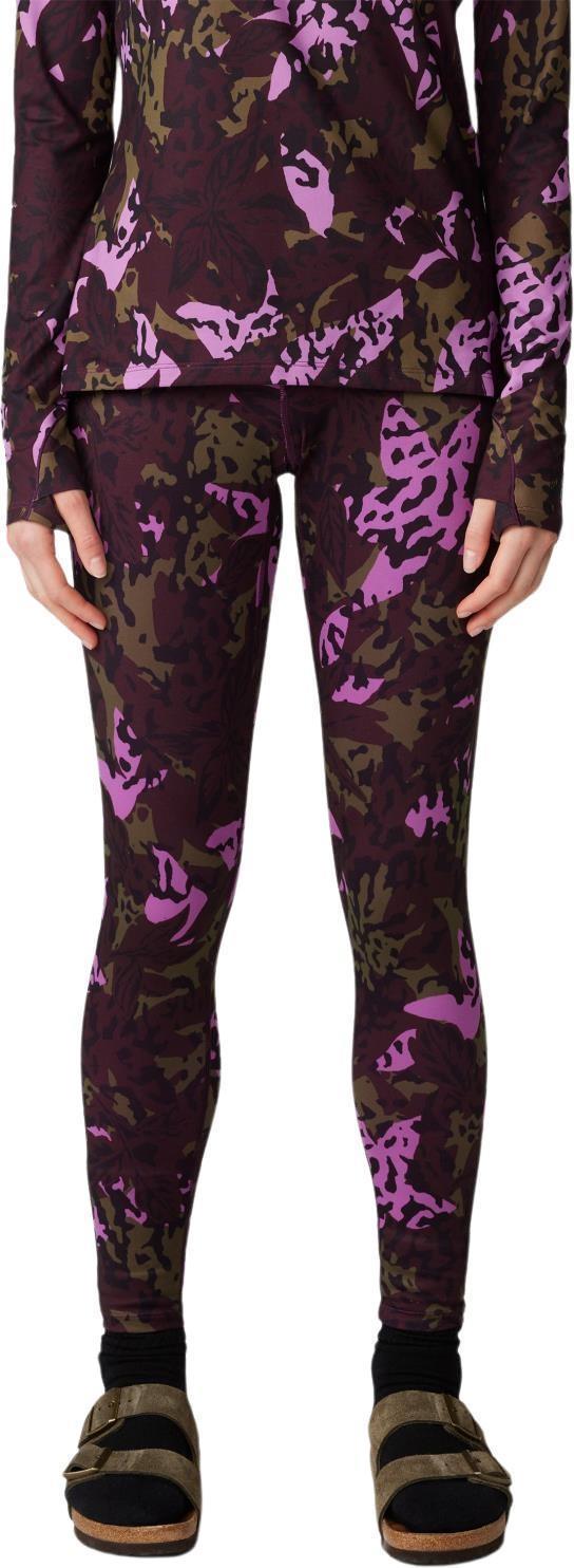 Butter Up Tights - Womens - Blackberry Forests Floor Print 1