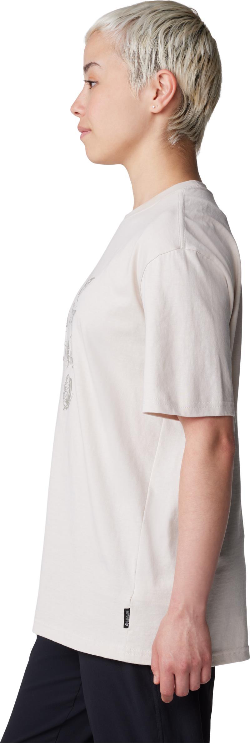 Butterflies Boxy SS - Womens - Talc 2