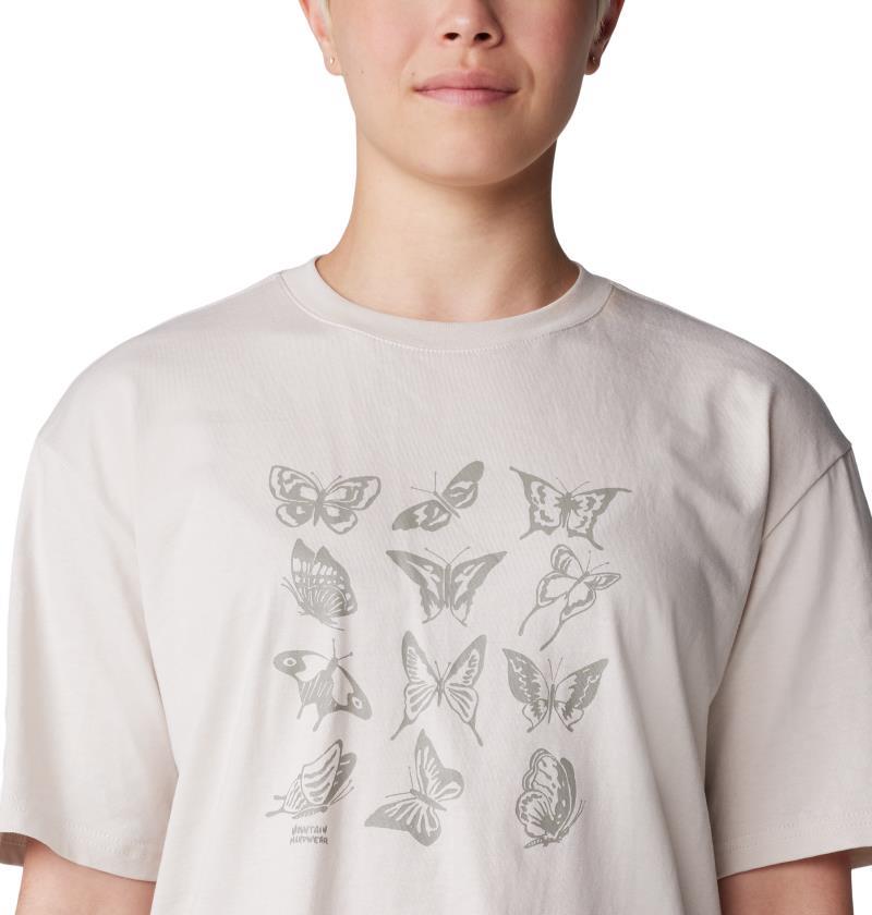 Butterflies Boxy SS - Womens - Talc 4