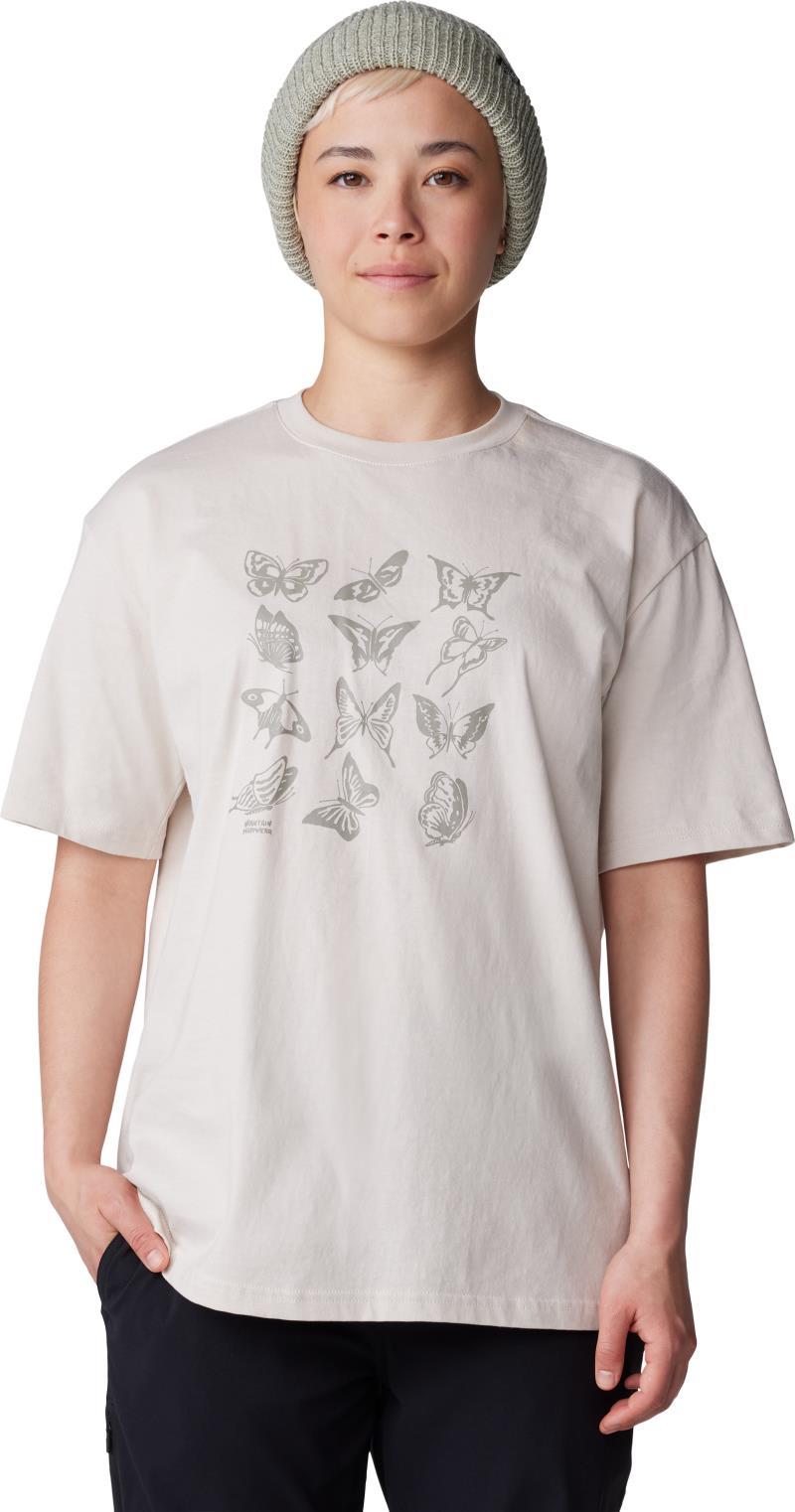 Butterflies Boxy SS - Womens - Talc 1