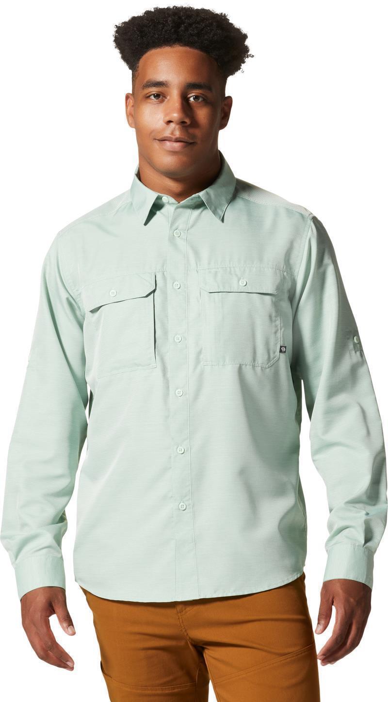 Canyon LS Shirt, Tall - Mens - Glacial Mint 1