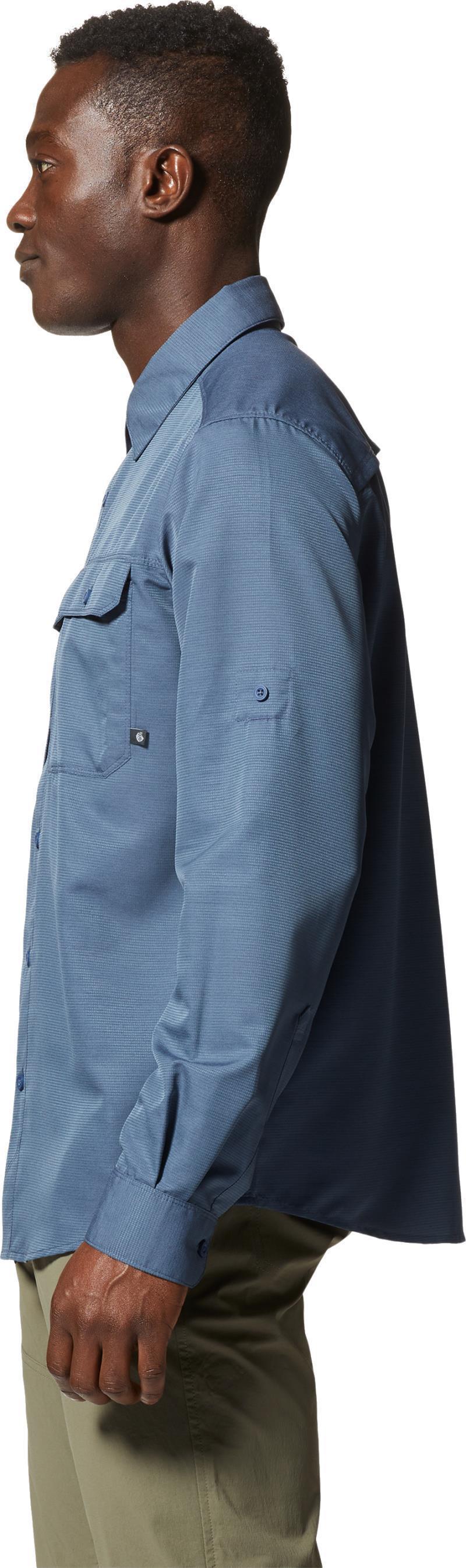 Canyon LS Shirt, Tall - Mens - Zinc 3