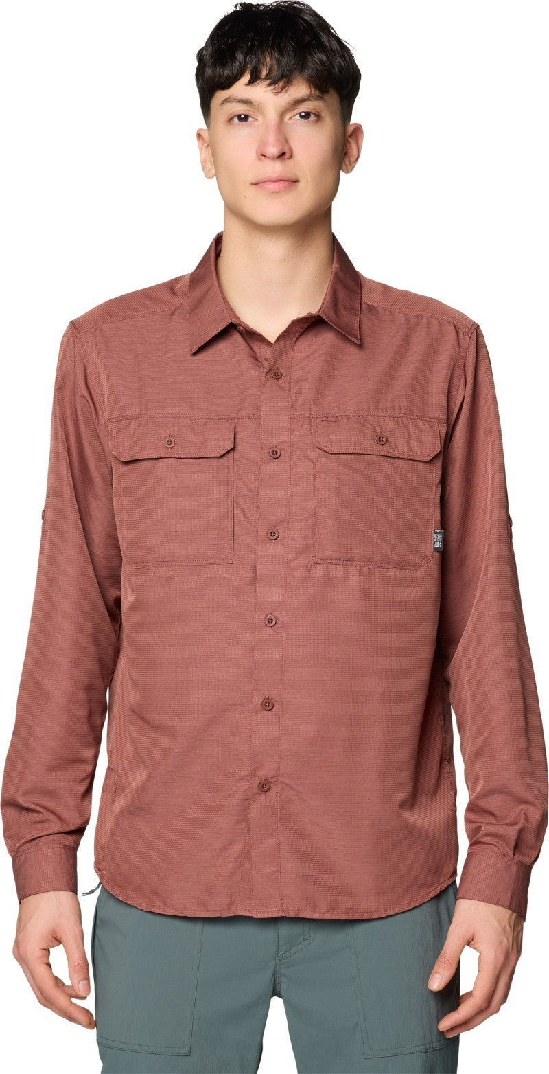 Canyon LS Shirt, Tall - Mens - bourbon brown 1