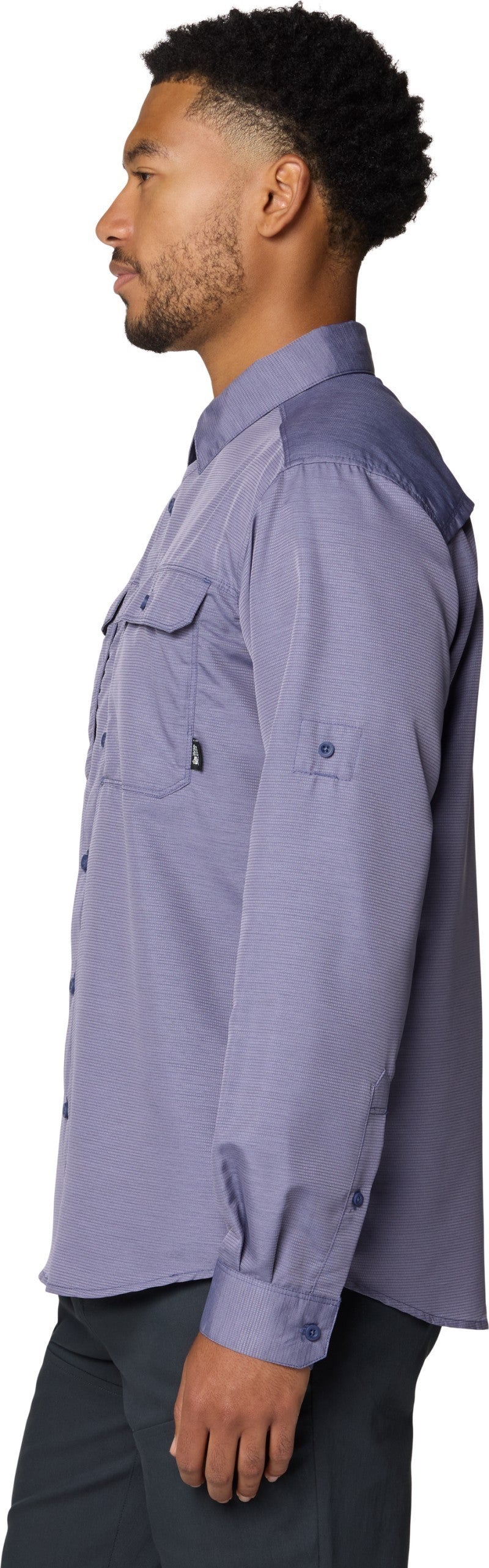 Canyon LS Shirt, Tall - Mens - dusted sky 1