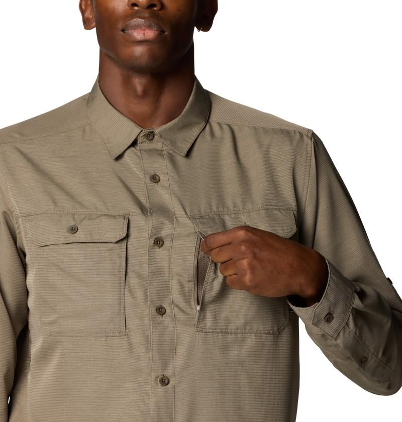 Canyon LS Shirt, Tall - Mens - tierra 1