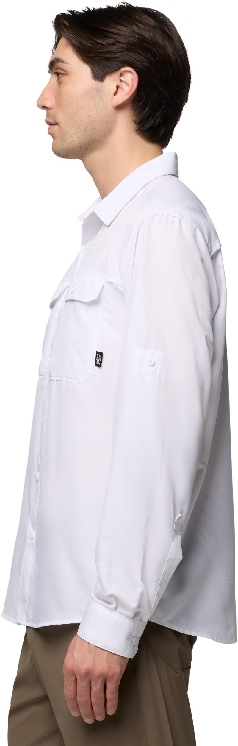 Canyon LS Shirt, Tall - Mens - white 1