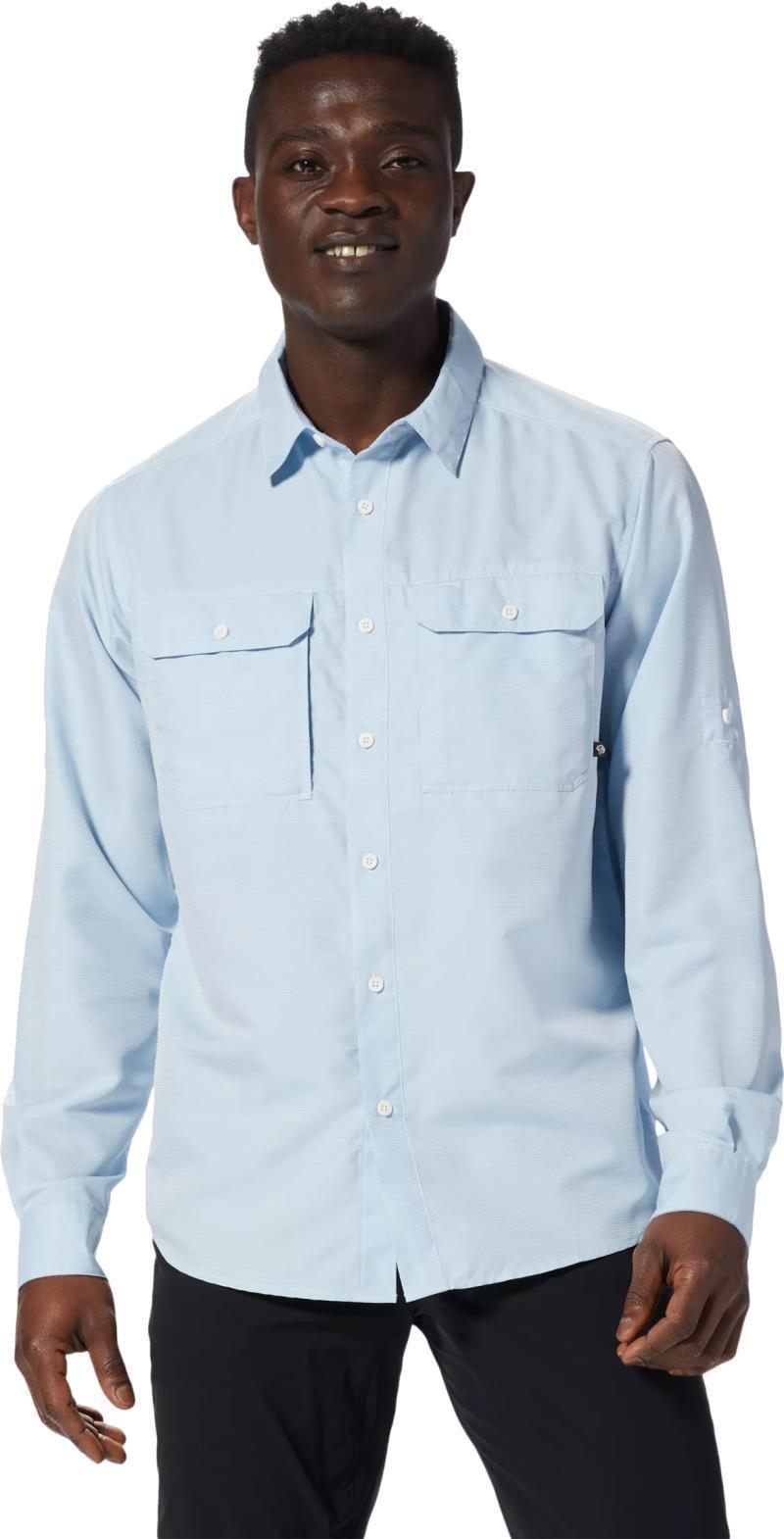 Canyon LS Shirt - Mens - Blue Chambray 1