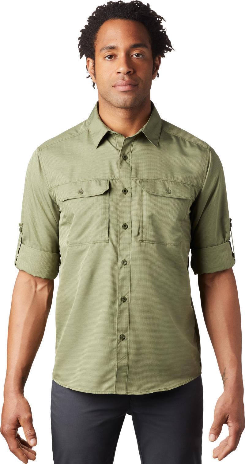 Canyon LS Shirt - Mens - Dark Army 3