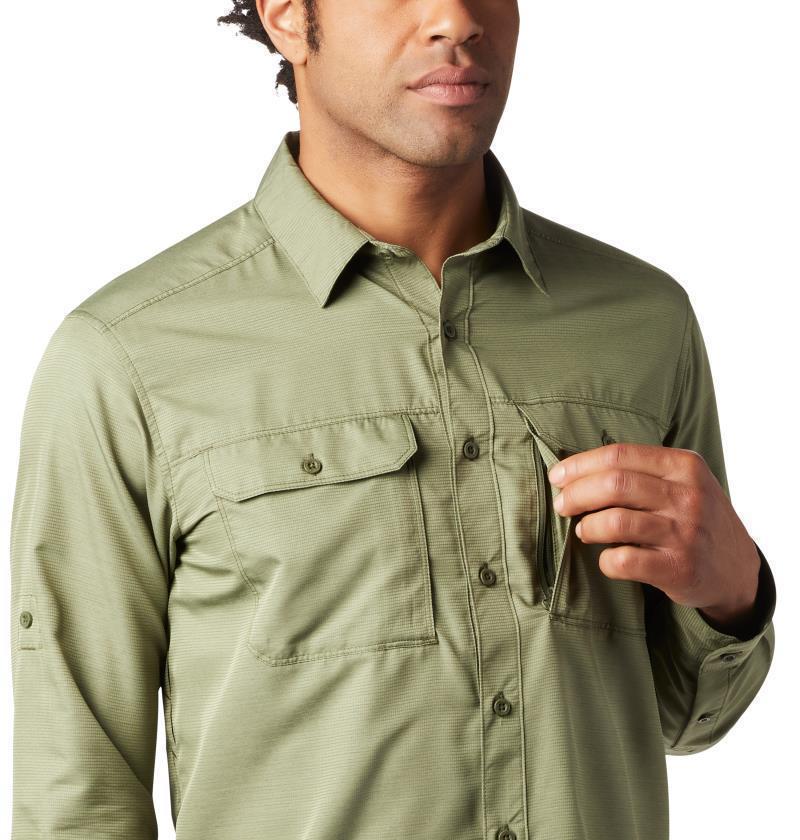 Canyon LS Shirt - Mens - Dark Army 4