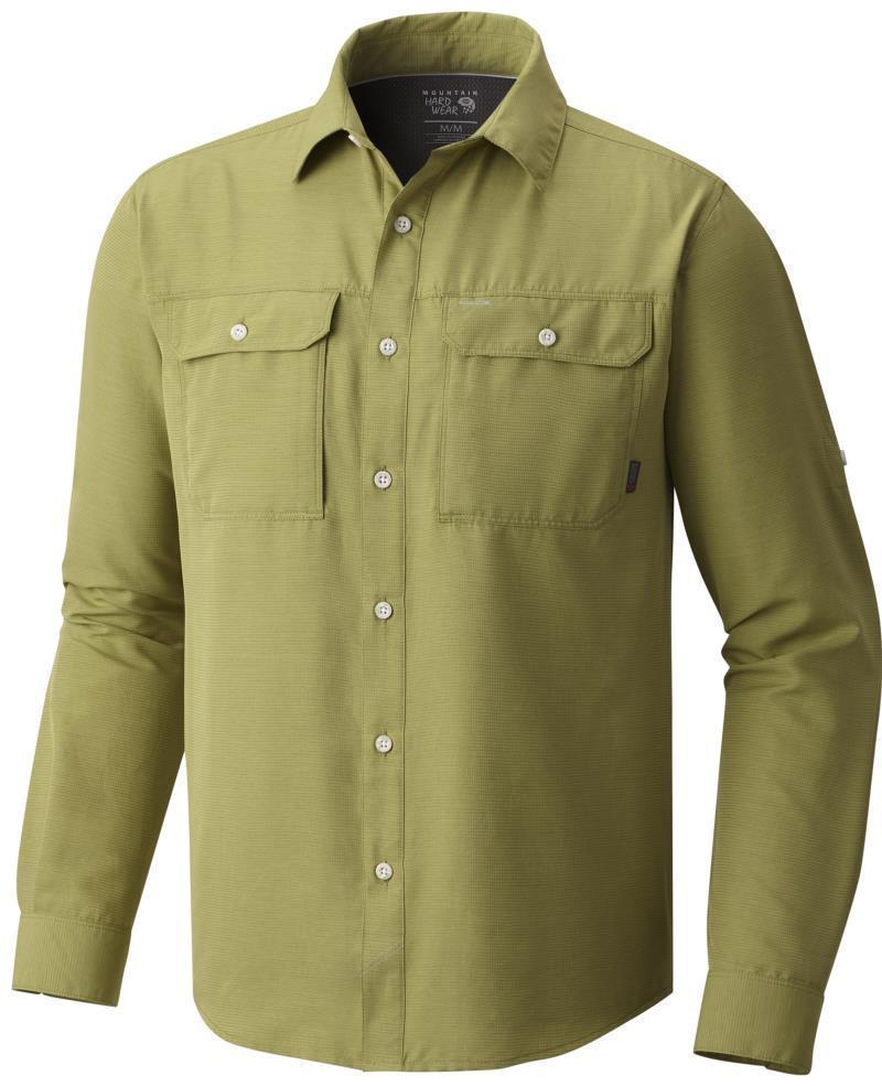 Canyon LS Shirt - Mens - Fatigue Green 1