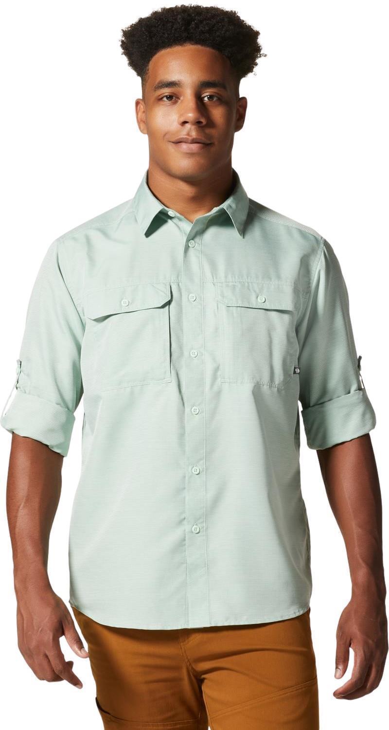 Canyon LS Shirt - Mens - Glacial Mint 1