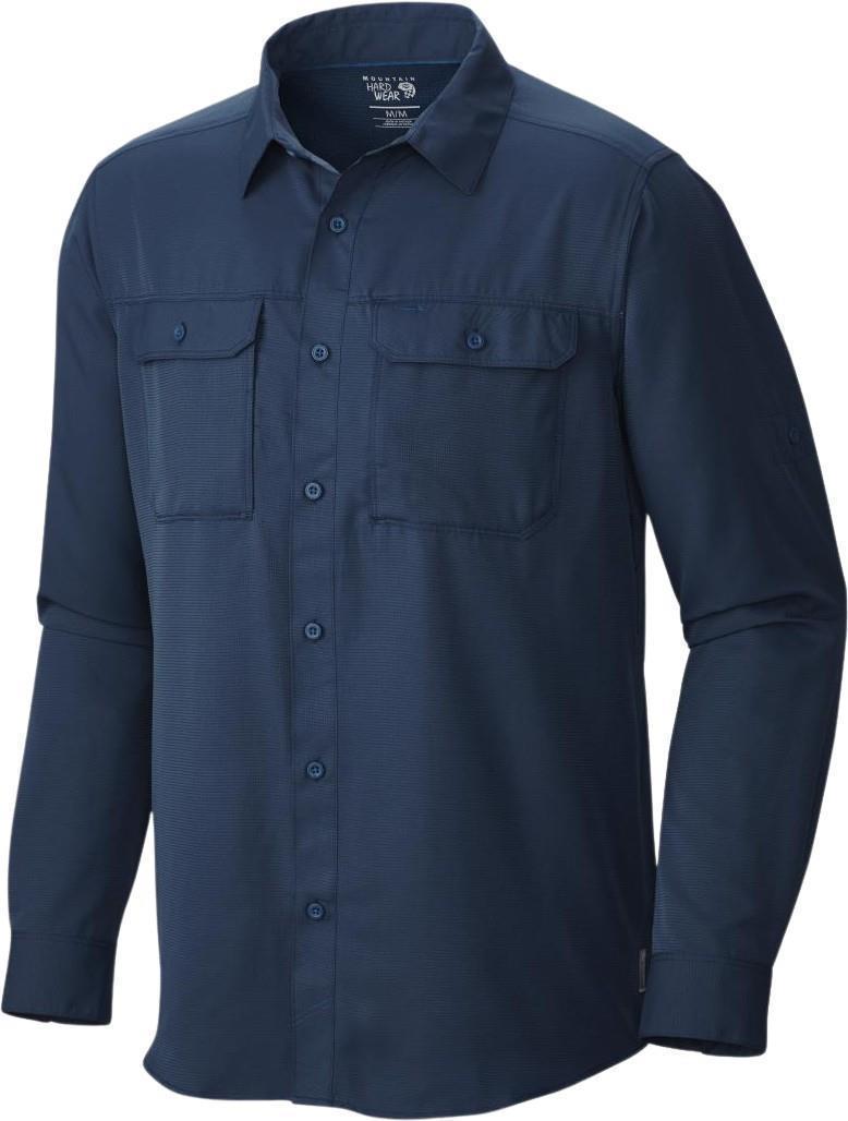 Canyon LS Shirt - Mens - Hardwear Navy 1