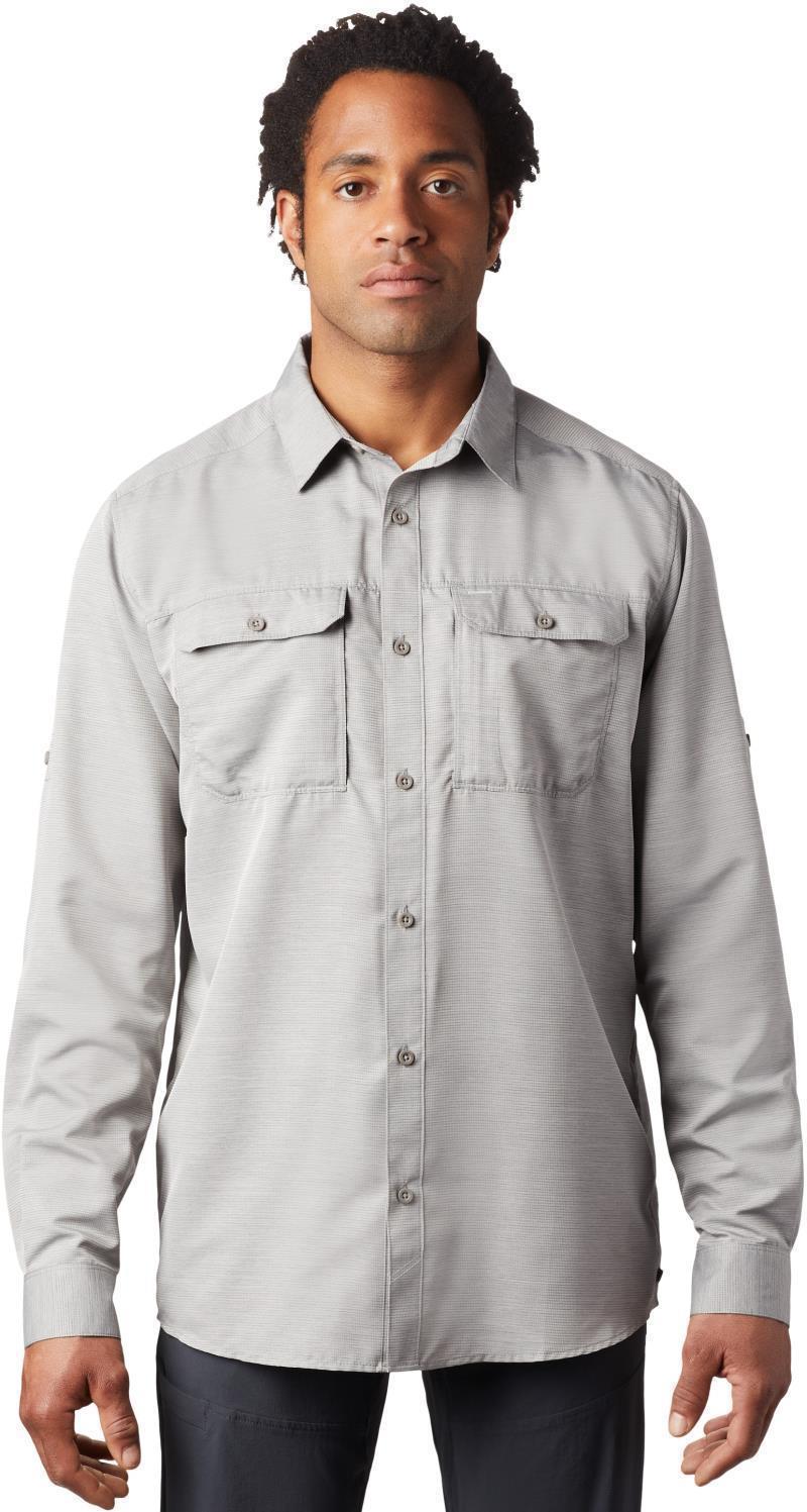 Canyon LS Shirt - Mens - Manta Grey 1