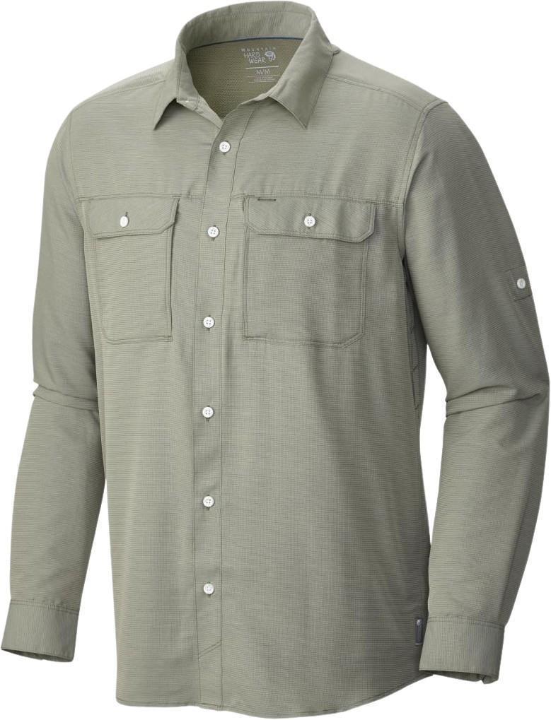 Canyon LS Shirt - Mens - Stone Green 1