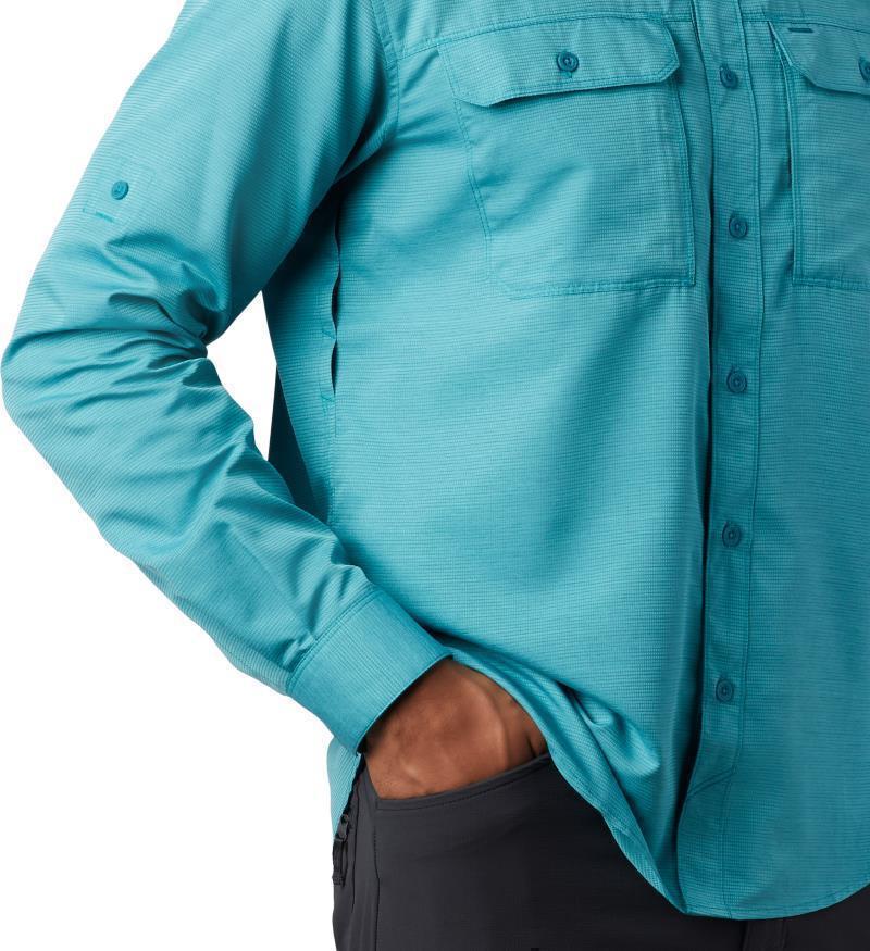 Canyon LS Shirt - Mens - Vivid Teal 5