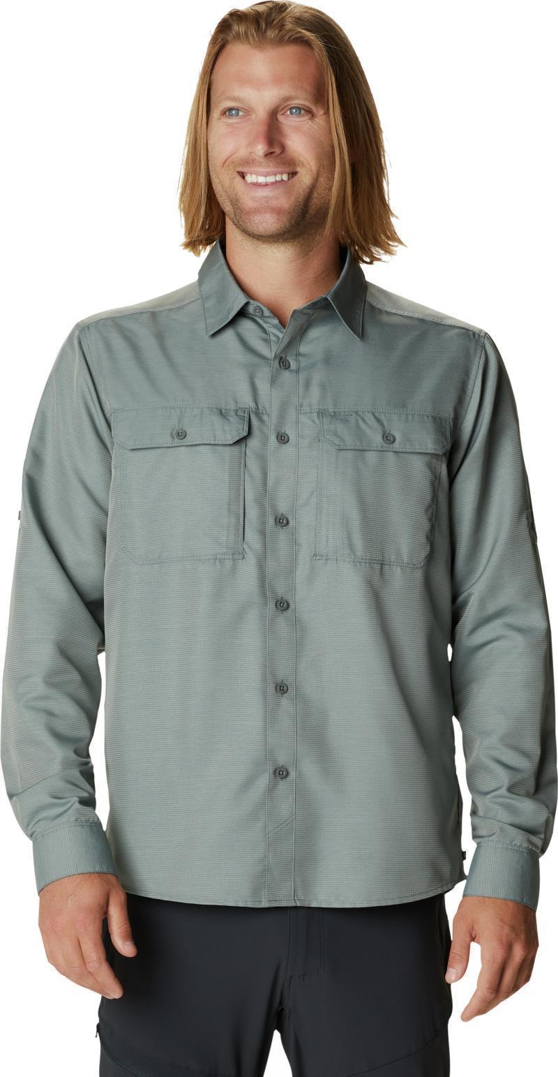 Canyon LS Shirt - Mens - Wet Stone 1