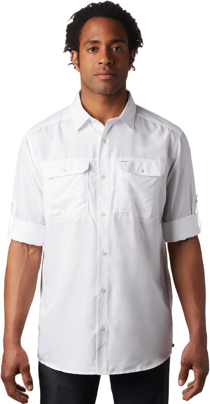 Canyon LS Shirt - Mens - White 2