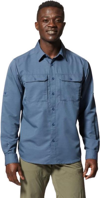 Canyon LS Shirt - Mens - Zinc 1