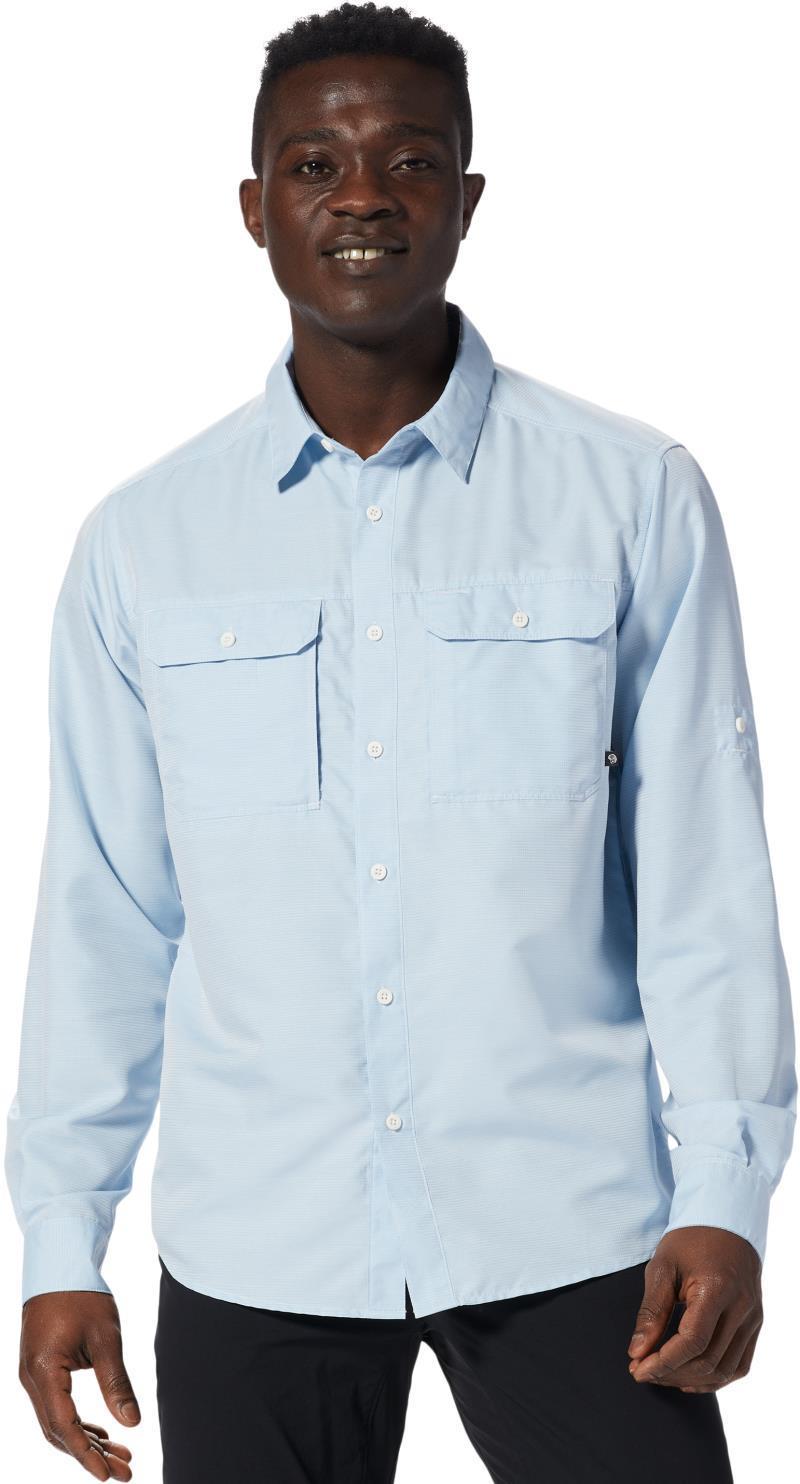 Canyon LS Shirt - Mens - blue chambray 1