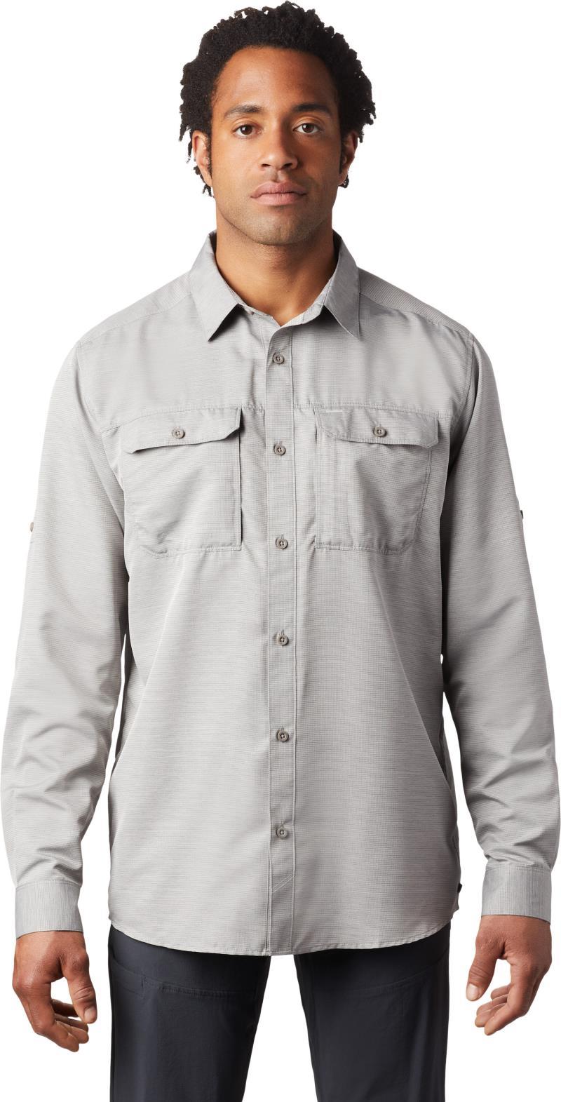 Canyon LS Shirt - Mens - manta grey 1