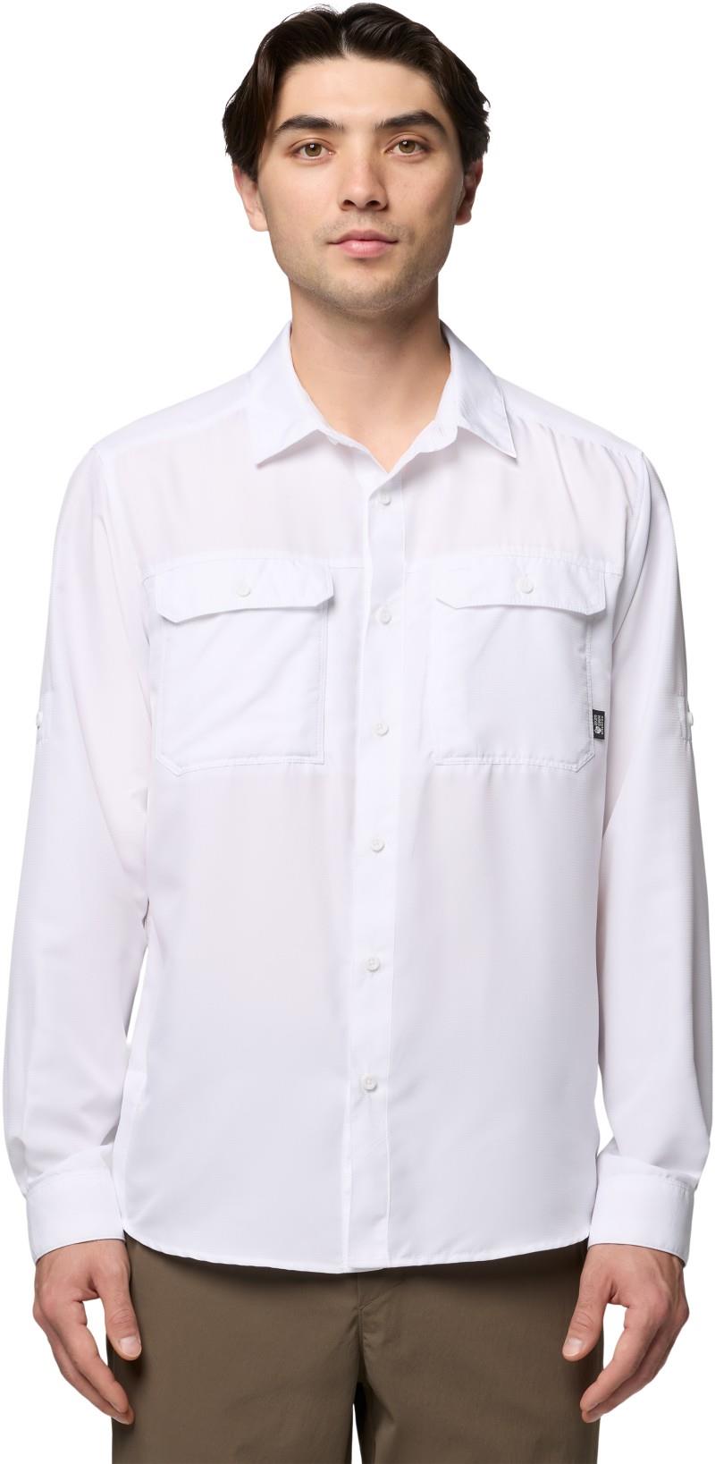Canyon LS Shirt - Mens - white 1