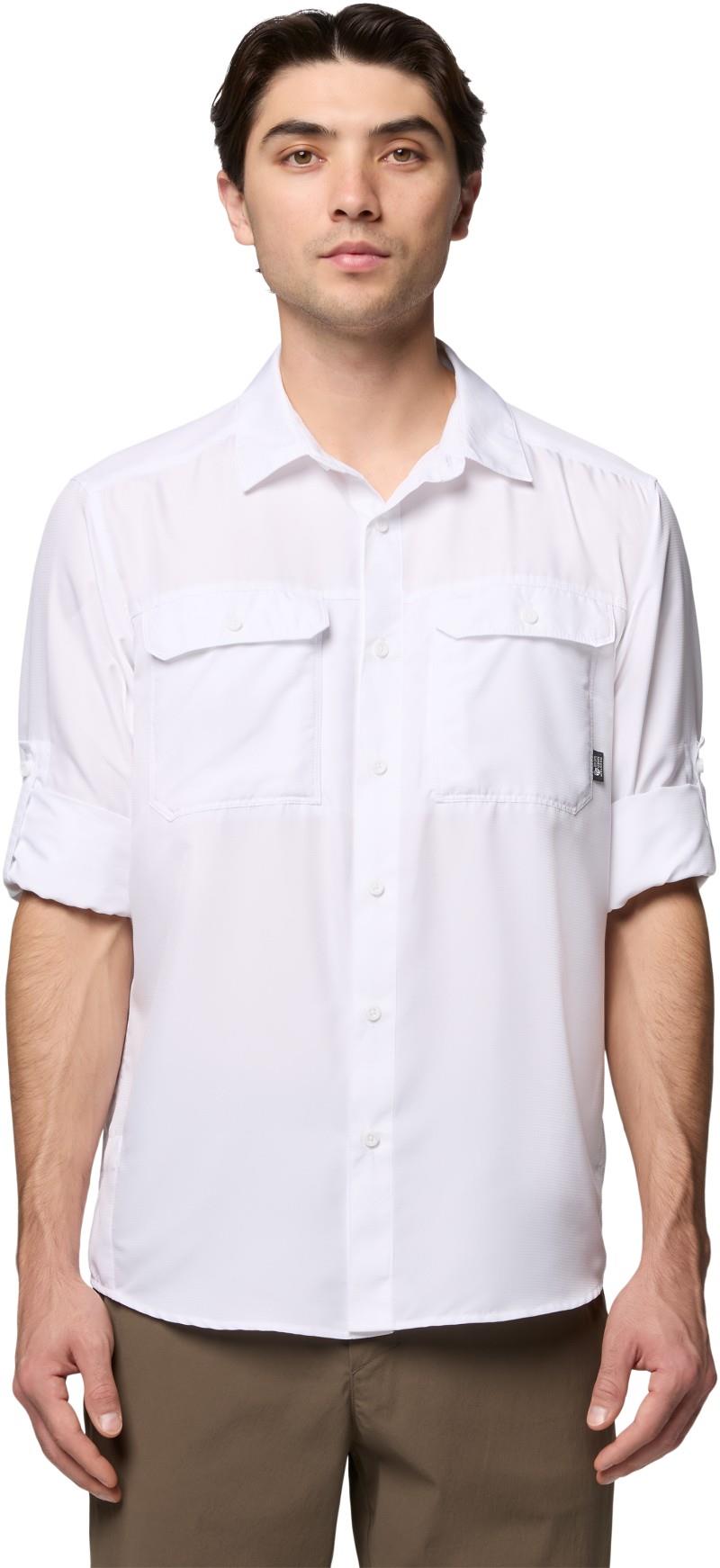 Canyon LS Shirt - Mens - white 1
