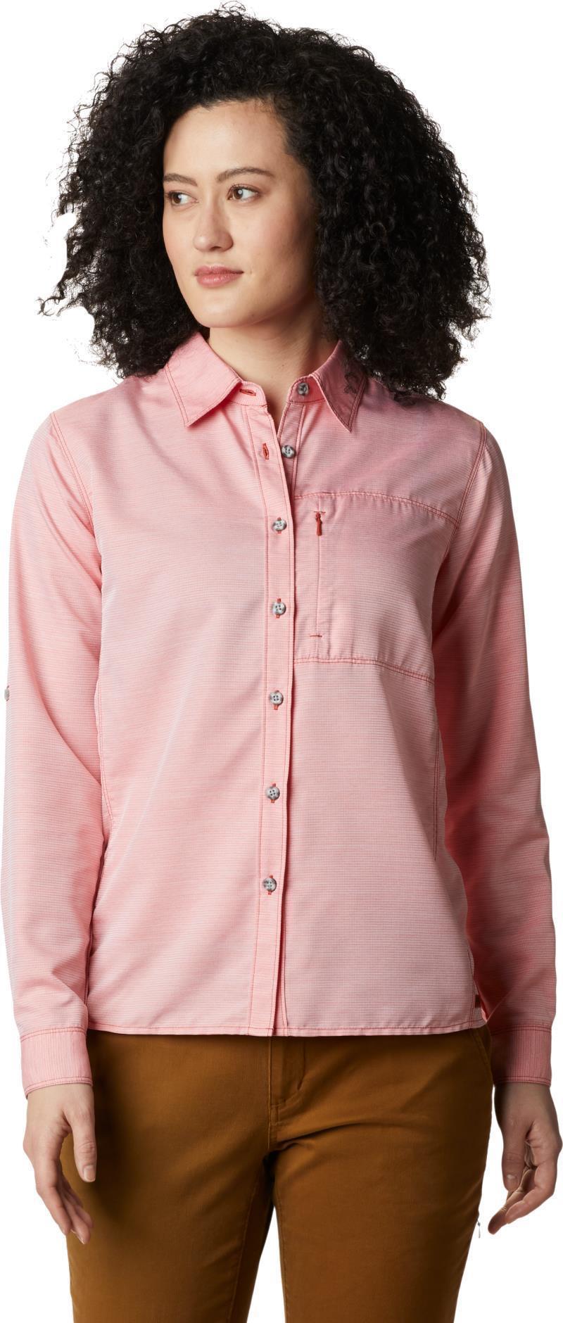 Canyon LS Shirt - Womens - Desert Red 1