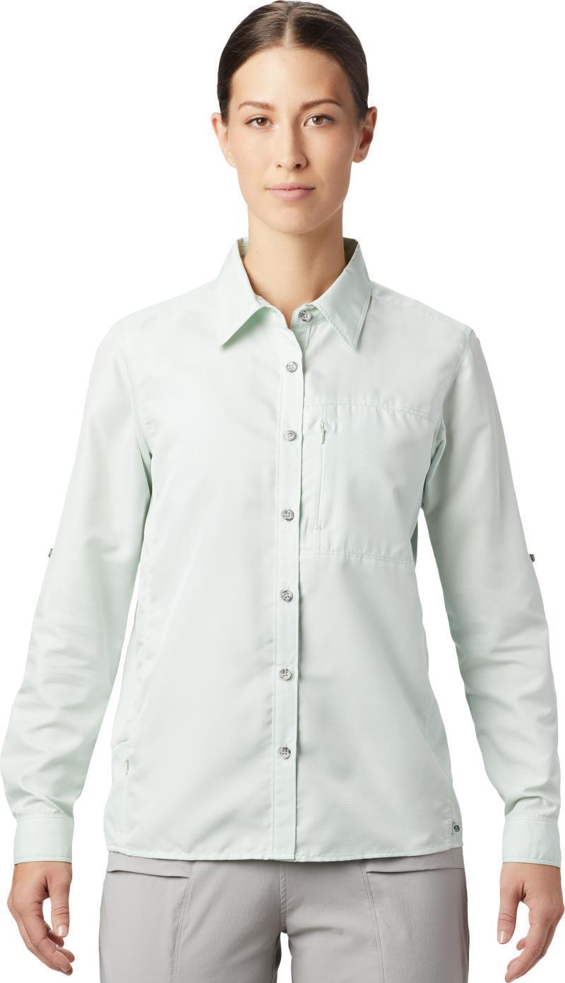 Canyon LS Shirt - Womens - Glacial Mint 1