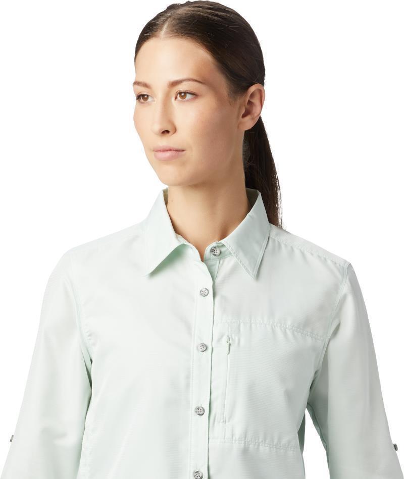 Canyon LS Shirt - Womens - Glacial Mint 4