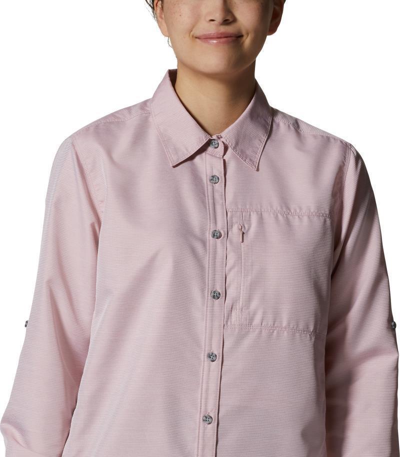 Canyon LS Shirt - Womens - Rosehip 4