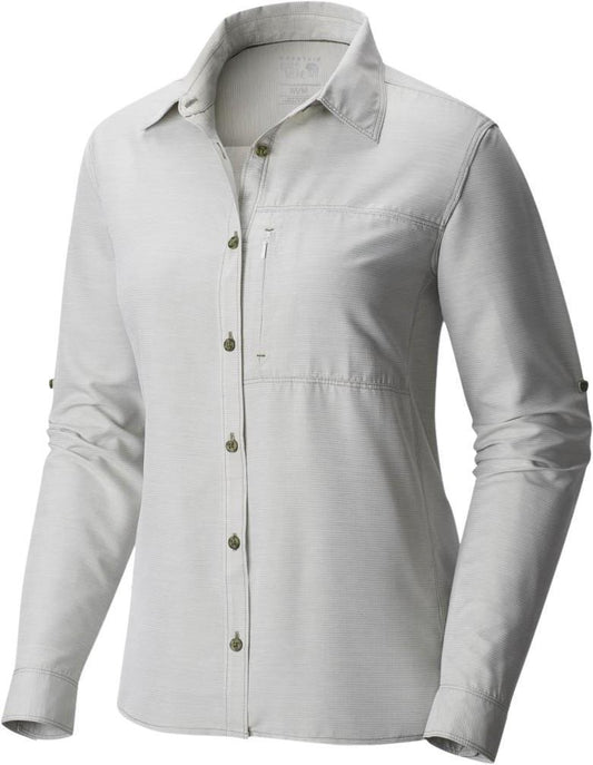 Canyon LS Shirt - Womens - Stone Green 1