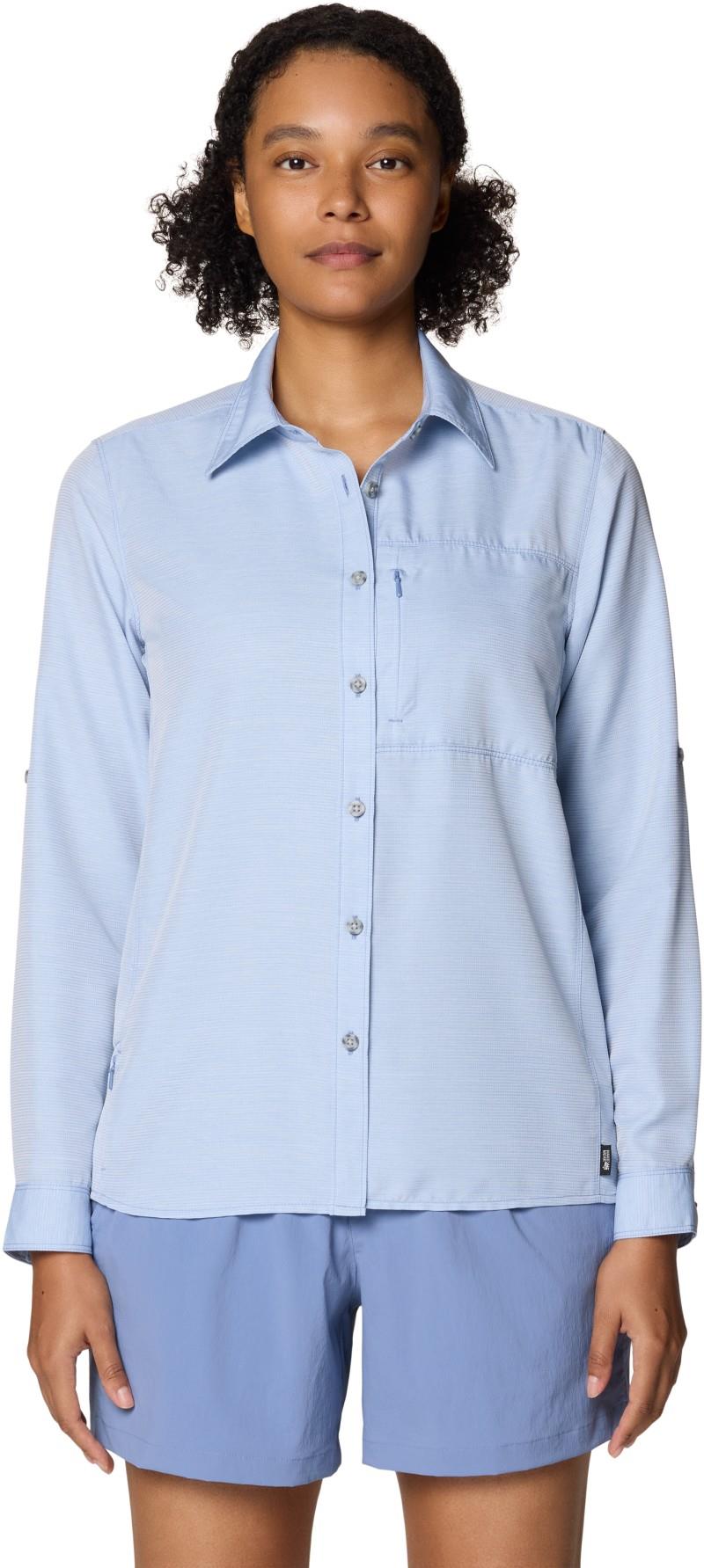 Canyon LS Shirt - Womens - best coast blue 1