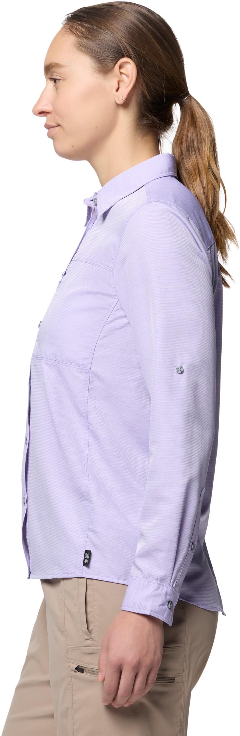Canyon LS Shirt - Womens - harbor violet 1