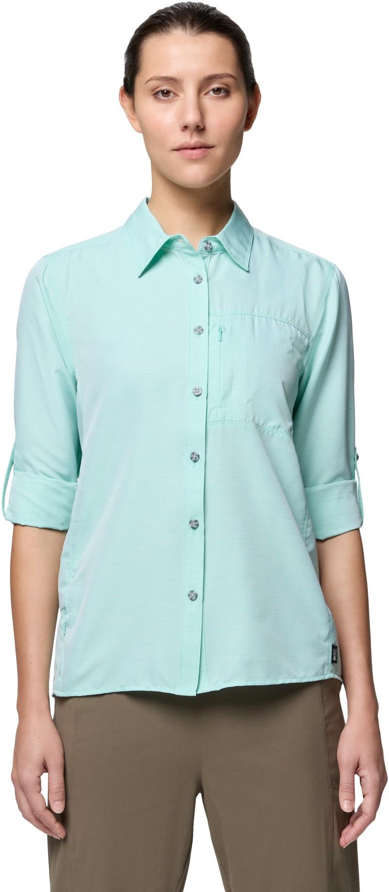Canyon LS Shirt - Womens - icy teal 1