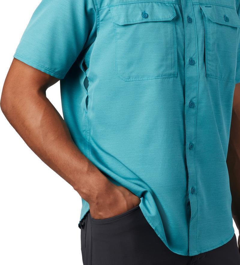 Canyon SS Shirt, Tall - Mens - Vivid Teal 3