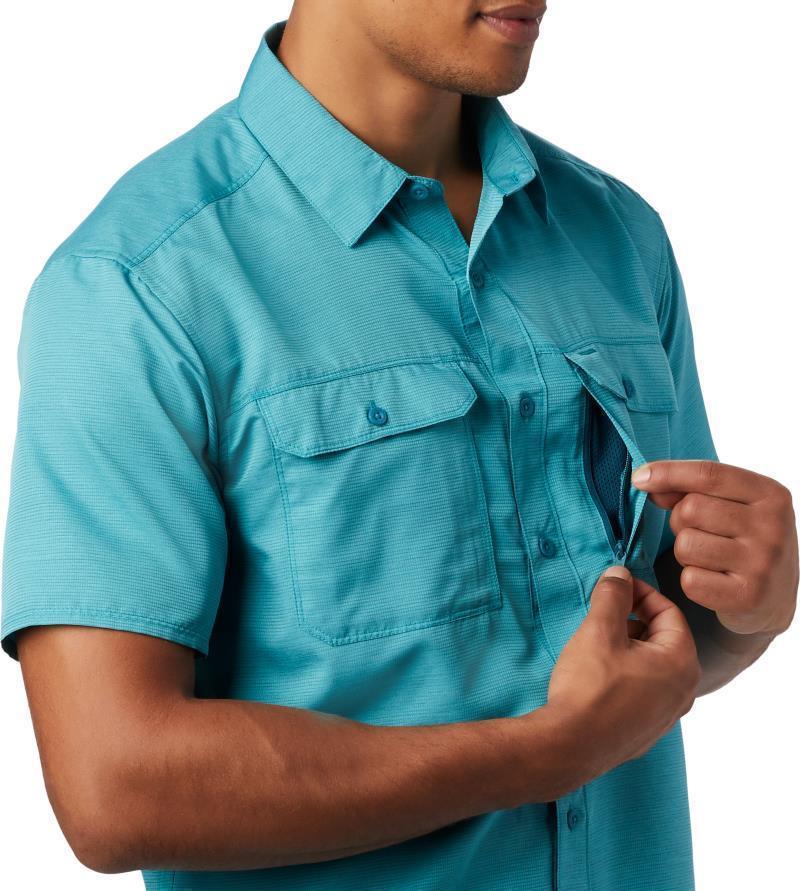 Canyon SS Shirt, Tall - Mens - Vivid Teal 4