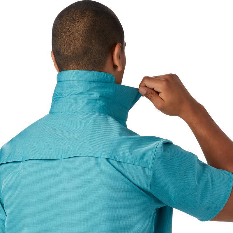 Canyon SS Shirt, Tall - Mens - Vivid Teal 5