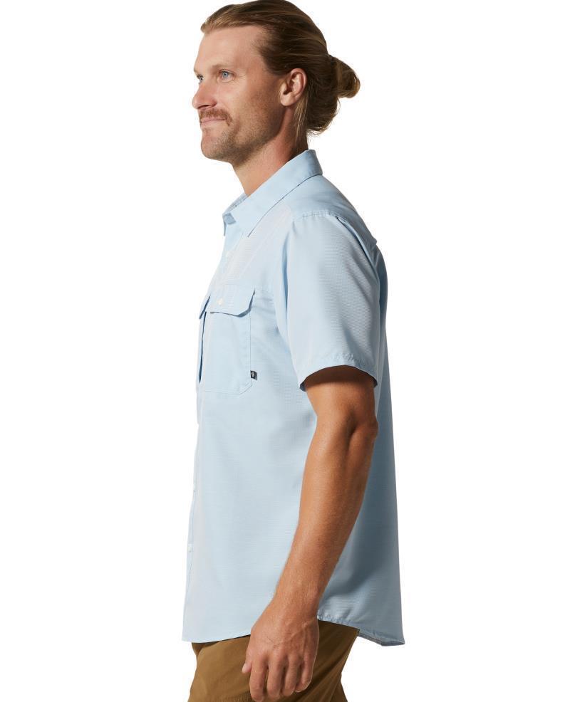 Canyon SS Shirt - Mens - Blue Chambray 3