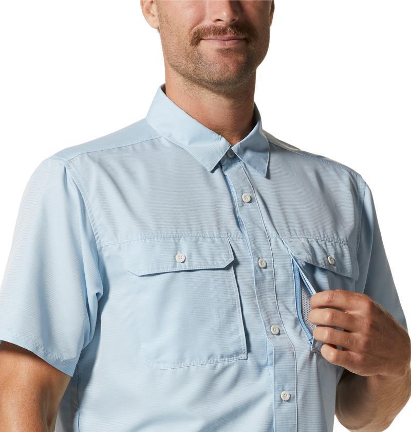 Canyon SS Shirt - Mens - Blue Chambray 4