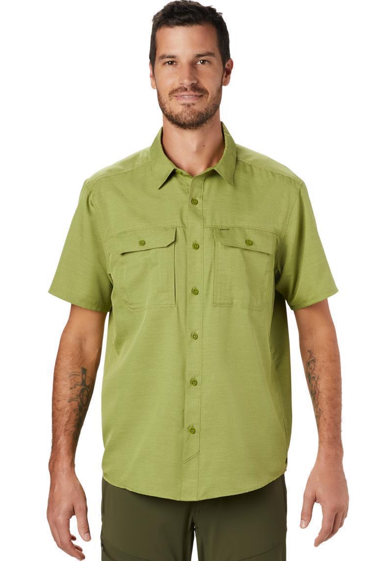 Canyon SS Shirt - Mens - Just Green 1