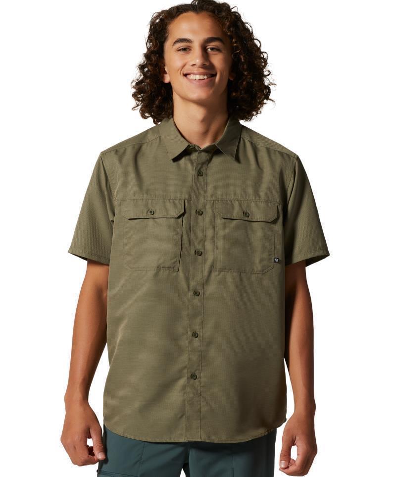Canyon SS Shirt - Mens - Stone Green 1